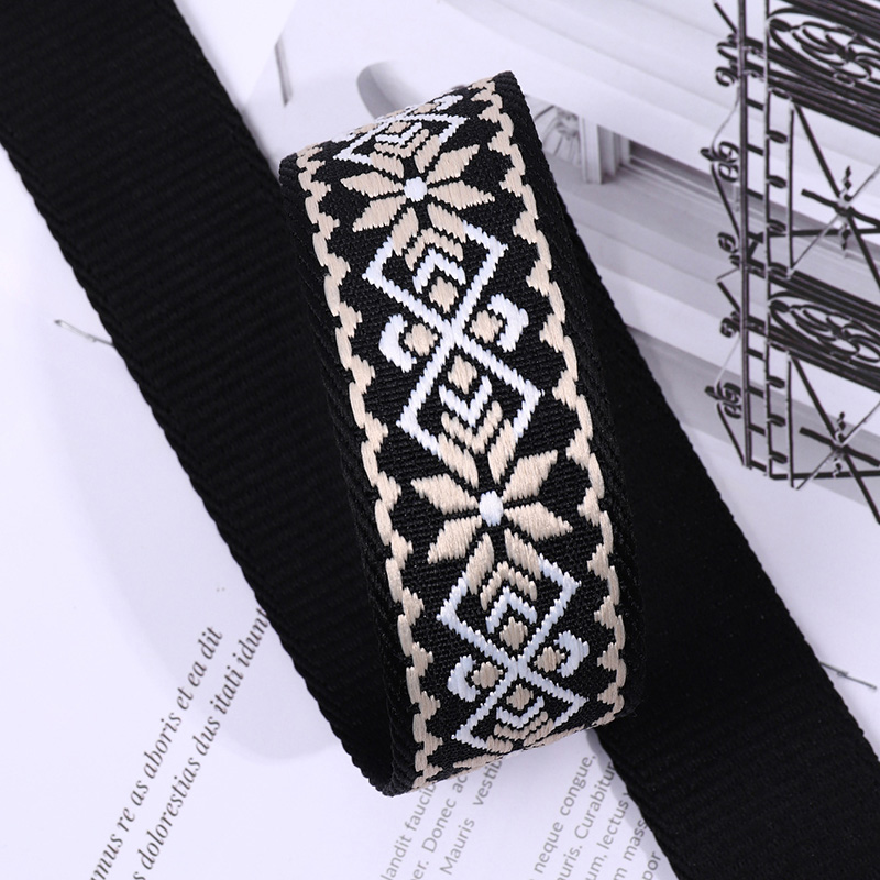 Mode Dames Schouderriem Hardware Haken De lengte kan vrij worden aangepast Reisaccessoires Modieuze brede schouderriem