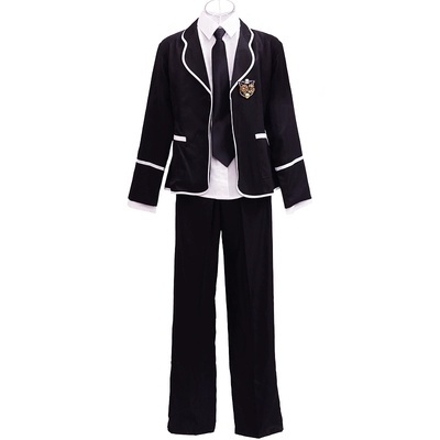 Estudante manga longa coro uniforme escolar júnior meninos e estudantes japão e coreia do sul conjunto uniforme jk
