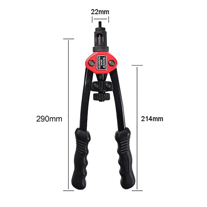 Riveter Súng Phần Ren Mandrel Thay Thế Cho Tay Đai Ốc Đinh Tán Hệ Mét Với M3-M8 M3, M4, M5, m6, M8 Kìm Đầu Đinh Tán Công Cụ