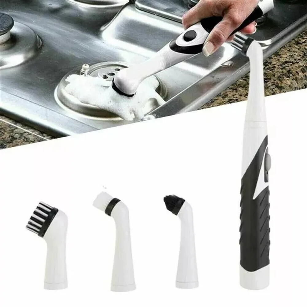 4PCS Cleaning Brush Soft bristled Kitchen Bathroom Gaps Corner Tile Cleaning Tool Brush Household Multifunctional Scrubber