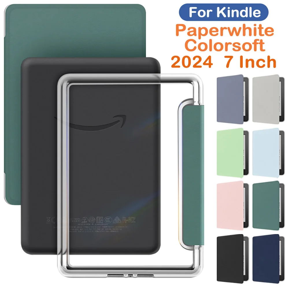 Акриловый чехол 2024 для Kindle Paperwhite 12-го поколения и Colorsoft, 7-дюймовый номер модели. SA569P SA568B Защитный чехол 7 дюймов