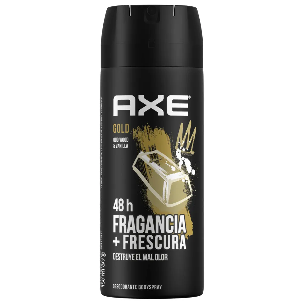 Pack 6x150ml - AX Desodorizante Masculino GOLD Spray 48h