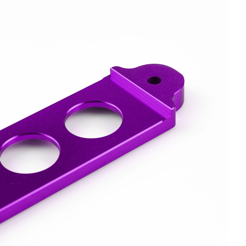 JDM スタイリング車のバッテリータイダウンマウントホールドブラケットロック陽極酸化バッテリー固定ブレースロックホンダシビック/CRX 88-00 BTD001