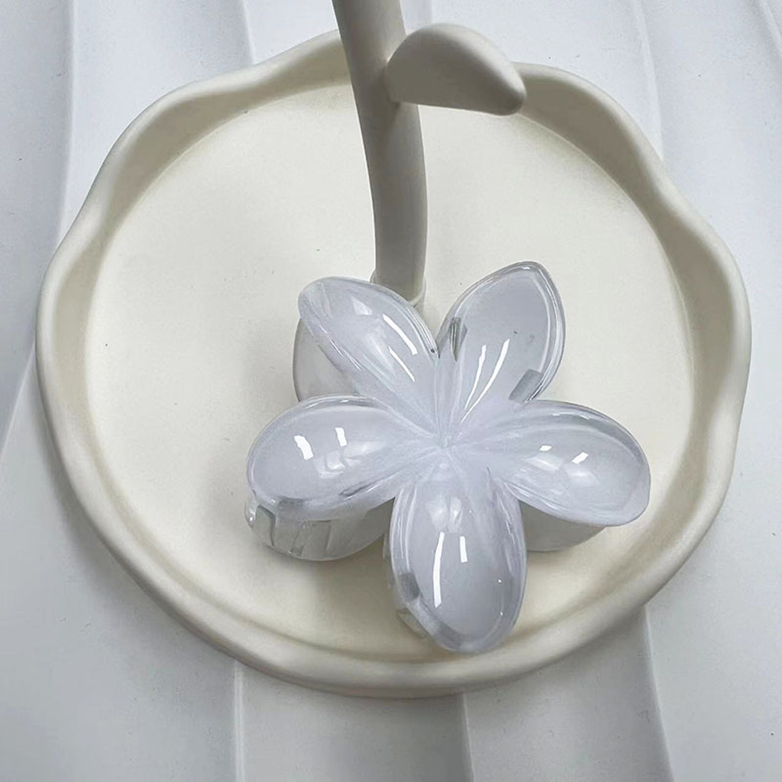 2024, böhmischer Strandurlaub, Frangipani-Ei, Blumen-Haarspangen, Lilienblume, Hawaii, Strand-Haarklammer für Frauen und Mädchen, Haar-Accessoires