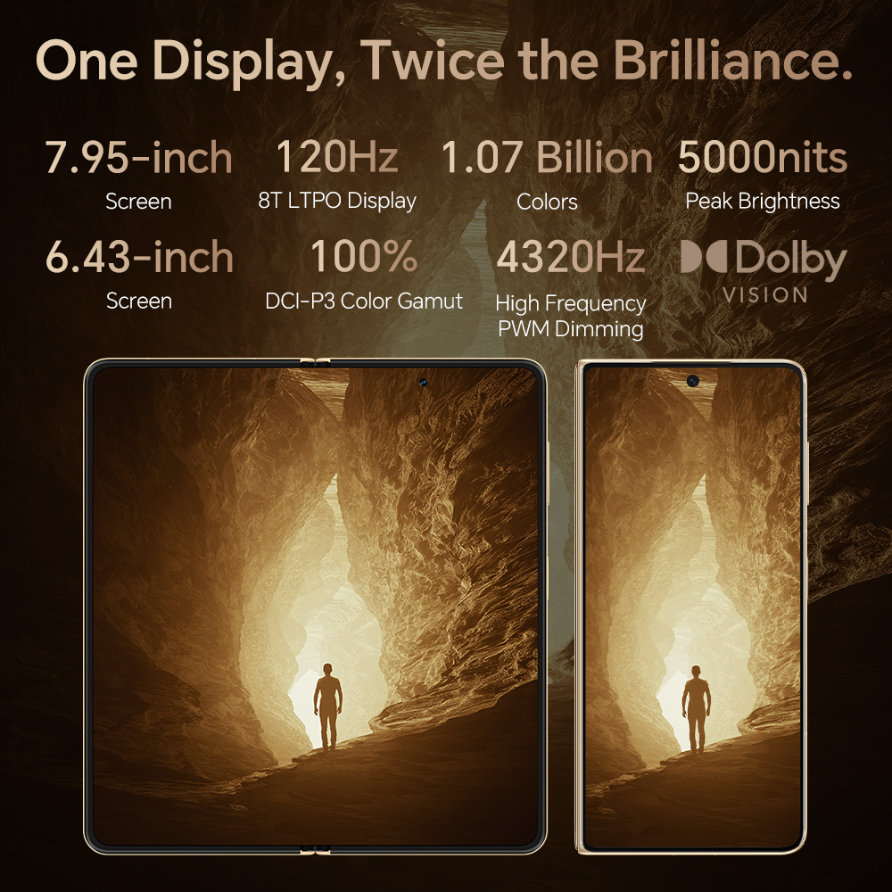 HONOR Magic V5 versión Global 5G teléfono inteligente plegable Snapdragon 8 Elite 7,95 "LTPO pantalla OLED 5820mAh batería 66W supercarga