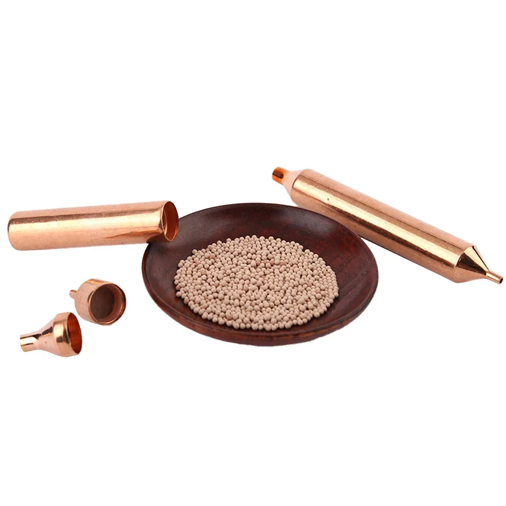 5PCS ตู้เย็นกรองเครื่องเป่า 19 มม.x 127 มม.สําหรับเครื่องทําความเย็นทองแดงกรองแห้งขจัดสิ่งสกปรกสารปนเปื้อน