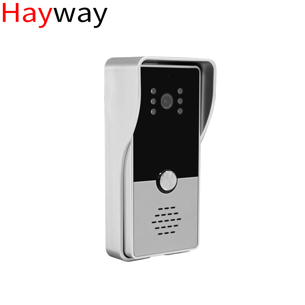 Hayway – visiophone à 4 fils, 1200TVL, caméra extérieure, sonnette à vue large étanche pour système d'interphone vidéo domestique