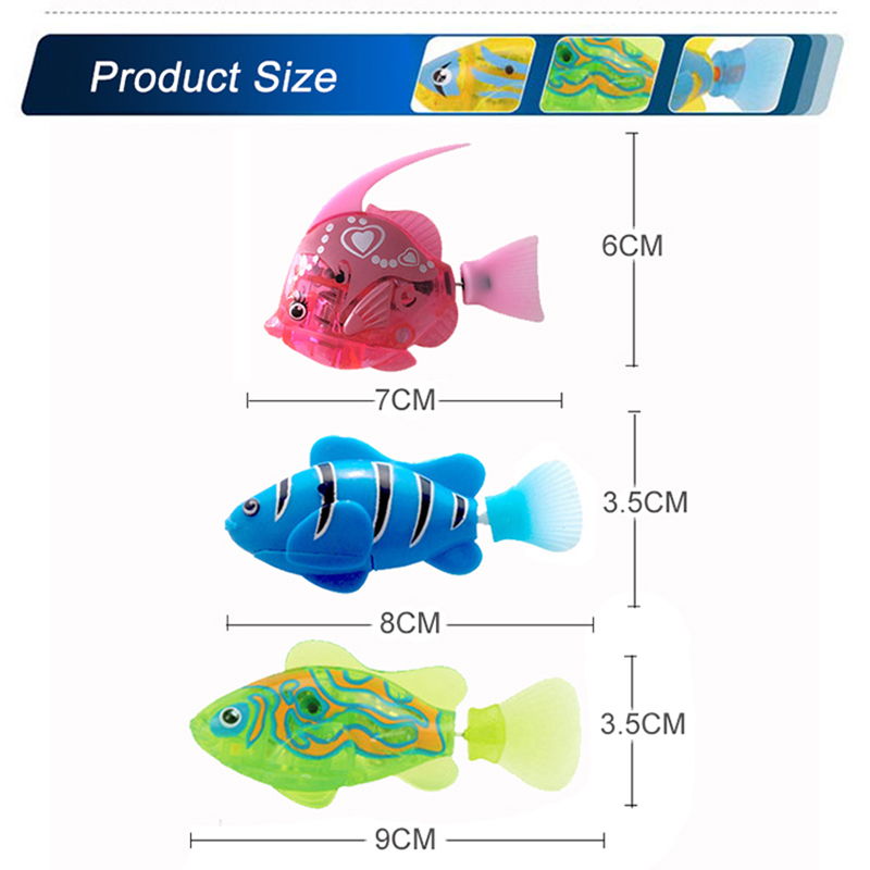 Simulação de peixes elétricos crianças brinquedos de água de banho não clockwork tubarão branco natação pesca robô eletrônico animais estimação