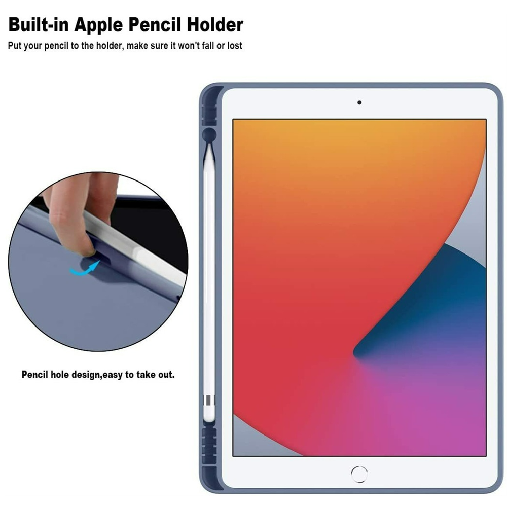 Para iPad air 5 funda 2022 10,9 Pro 11 pulgadas 2024 con funda porta lápices 2018 9,7 Air 2/3 10,5 2021 10,2 6/7/8/9/10ta generación
