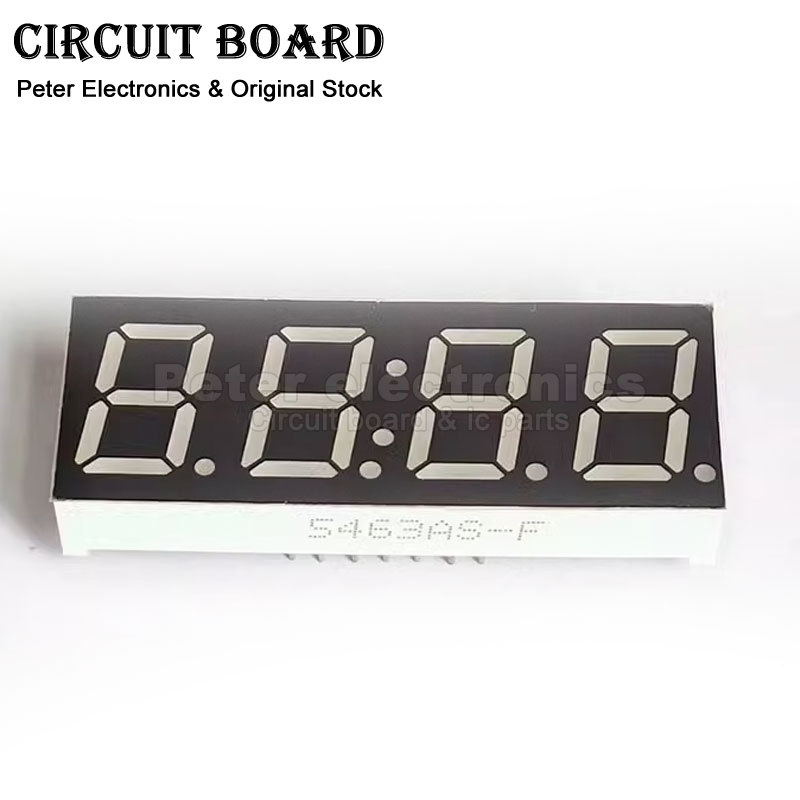 5 szt. 0.56 Cal czerwony cyfrowy wyświetlacz cyfrowy LED 1bit 2bit 3bit 4bit katoda/anoda czerwona dioda LED rysunek świetlny wyświetlacz Tube zegar