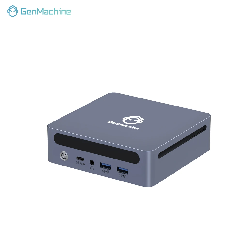 Genmachin AMD Ryzen7 7840HS Ryzen9 7940HS МИНИ-ПК Win11 DDR5 32 ГБ 6400 МГц ОЗУ M.2 2280 SSD WIFI6 BT5.2 Настольный ПК игровой компьютер