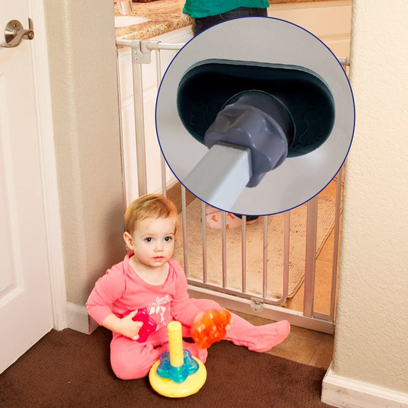 Baby Gate Wall Guard Protector 4 stks Trappoort Uitbreiding Wall Saver Pads Voor Druk Gemonteerde Poort Deur Baby's Huisdieren Veilig