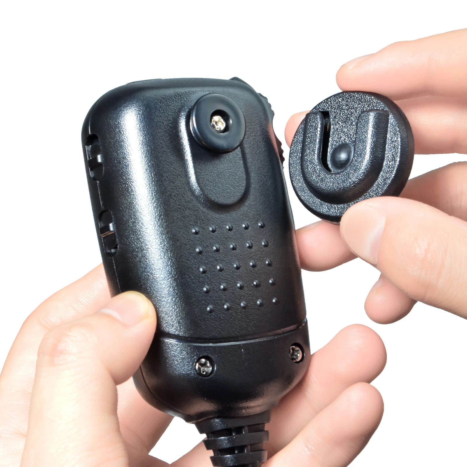 Walkie Talkie de mano, altavoz de hombro, soporte de micrófono CB, soporte de Clip para cinturón de Radio portátil, tablero para Motorola Yaesu