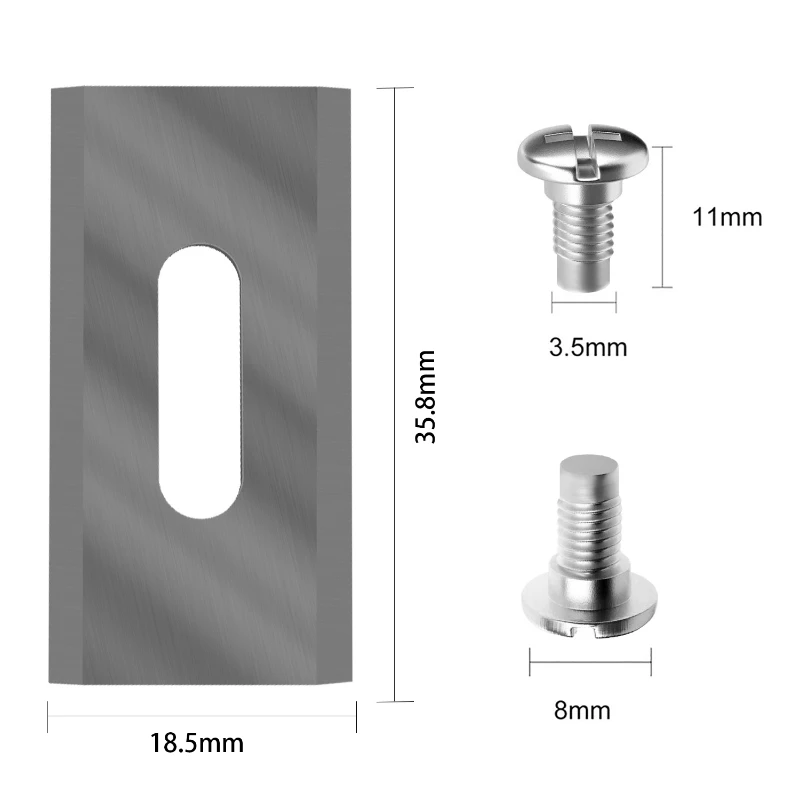 30 Chiếc 35.8*18.5*0.65MmTrimmer Lưỡi Máy Cắt Cỏ Cỏ Thay Thế Bộ Cho Husqvarna Automower/Vườn Robot máy Cắt Cỏ Dụng Cụ
