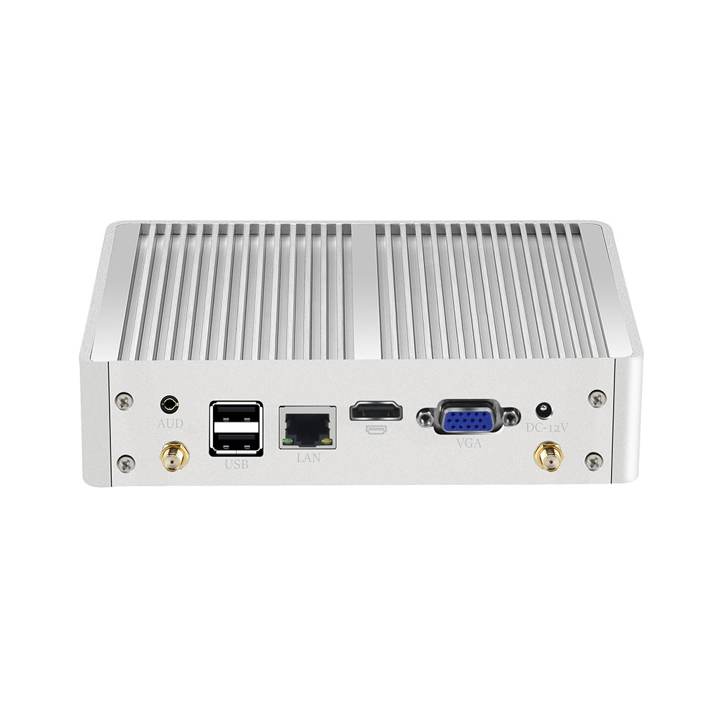 XCY Quạt Không Cánh Mini PC Intel Core I7 4500U I5 5200U I3 7100U 300M WiFi Gigabit Ethernet VGA Màn Hình HDMI windows 10 Linux HTPC
