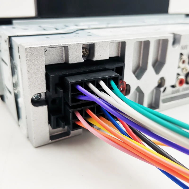 16 Pin ISO Connector Harness Adapter Plug Play Extension Wiring Cable for Aftermarket Car Audio Radio Head Unit
