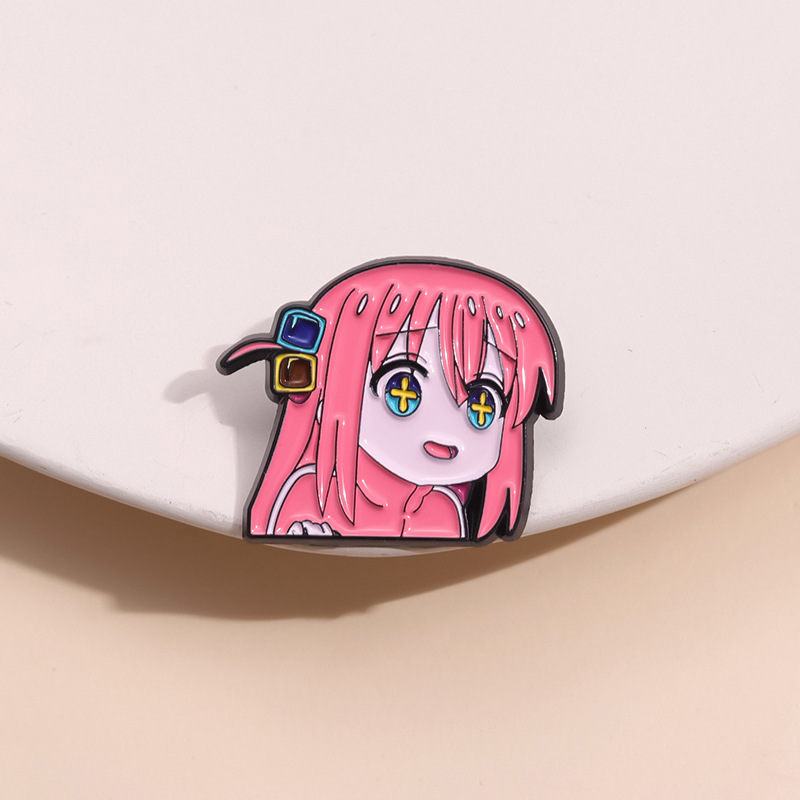 Bocchi De Rock Anime Cosplay Broches Schattige Karakter Pins Kleding Rugzak Revers Badges Mode Sieraden Accessoires Geschenken