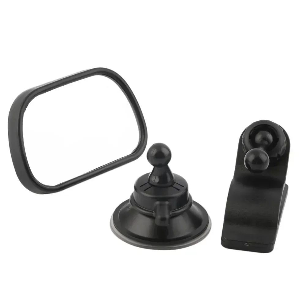 Espelho retrovisor ajustável para carro, assento traseiro do bebê, 2 em 1, mini segurança, criança, bebê, crianças, espelho convexo
