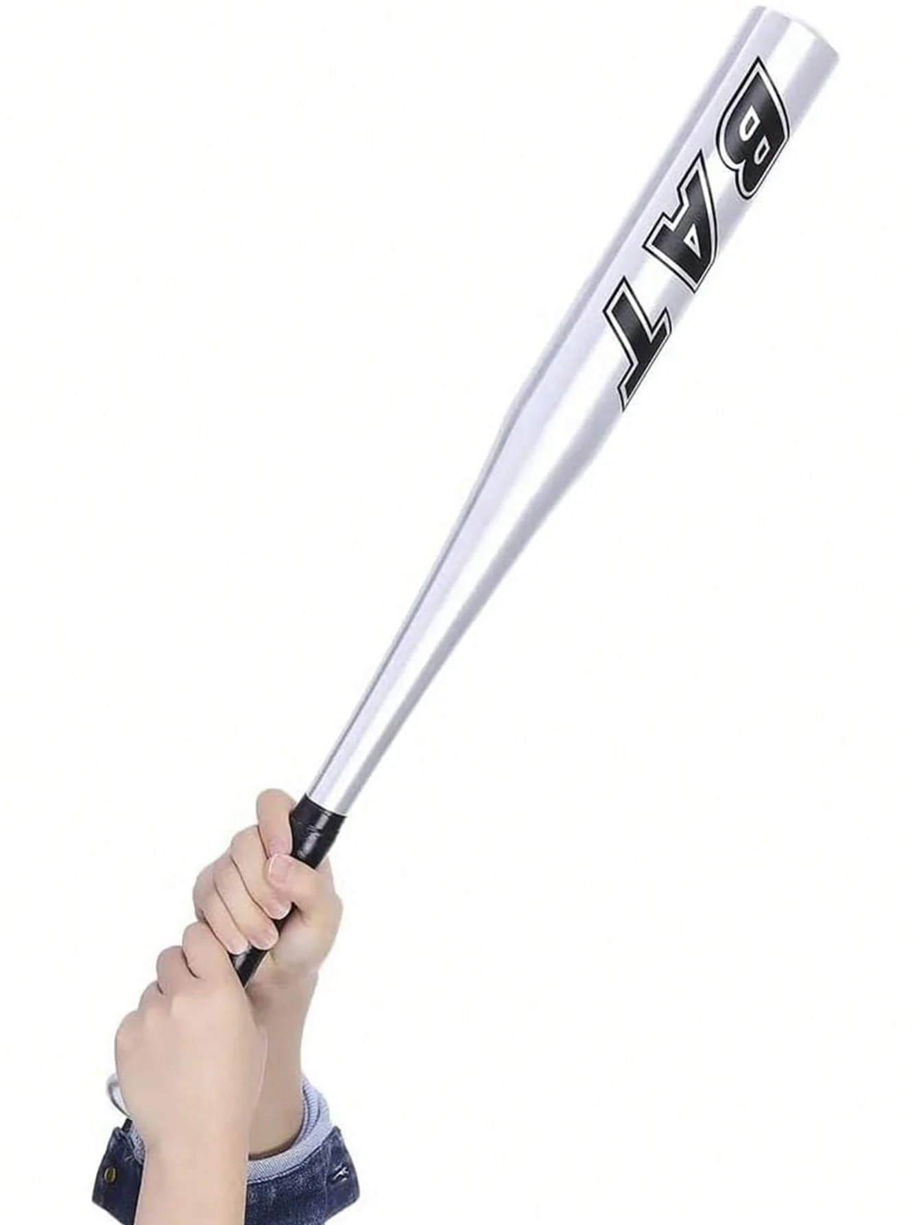 1PC 20 นิ้วเบสบอลค้างคาวซอฟท์บอลค้างคาว T-Ball ค้างคาว Home Defense Self-Defense อลูมิเนียมน้ําหนักเบา High GLOSS