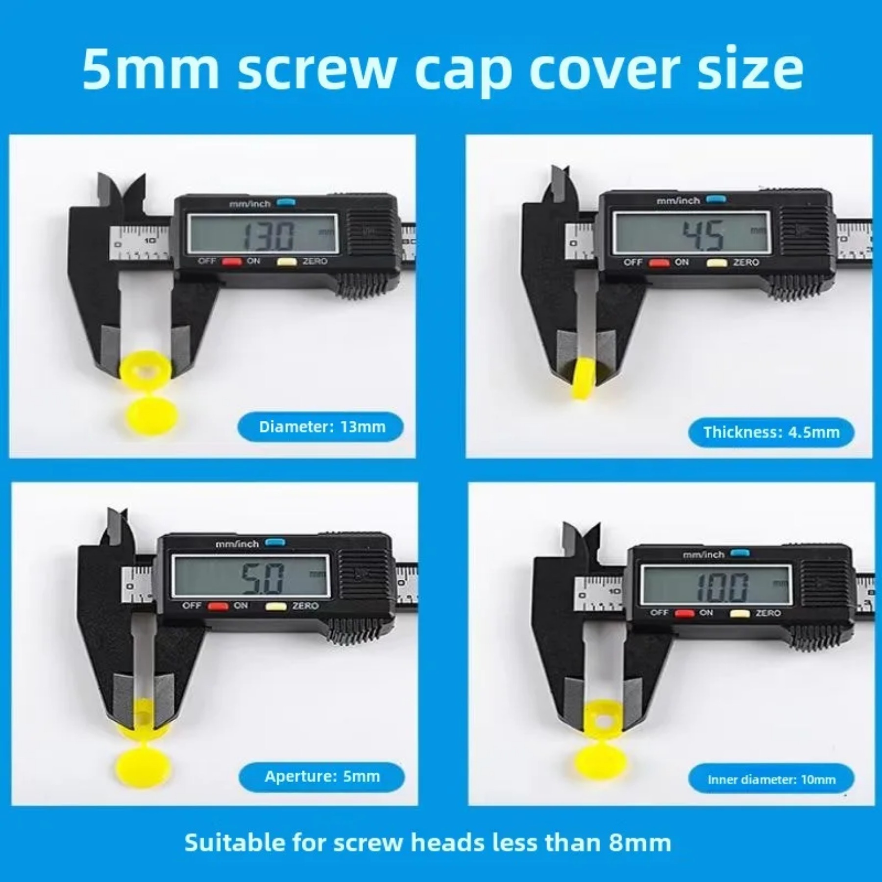 10/100 Stuks Schroef Decoratieve Cover Cross Schroef Nail Cap Vouwsluiting Voor Auto Meubels Decoratieve Moeren Cover bouten Hardware