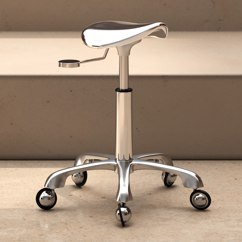 2025 アップグレード人間工学に基づいた理髪スツール、サイレントホイール油圧リフト理髪椅子、ホームサロン/理髪店/ネイルスタジオ用