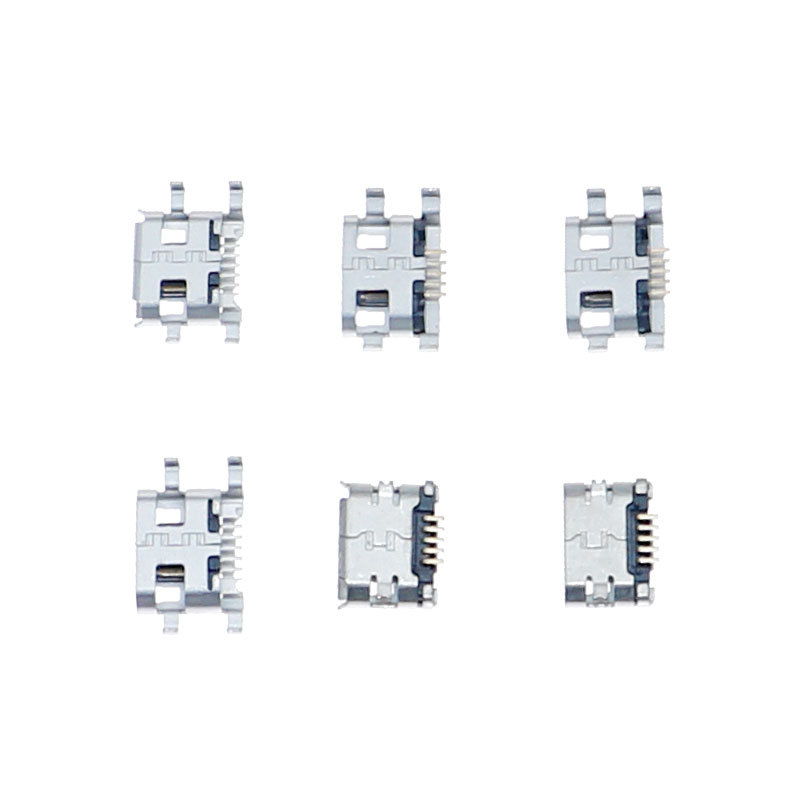 50/100pcs/box Micro USB Jack Port Socket Connector Adapter Kit For Phone MP3/4/5 Computer Laptop Repair Tool parts