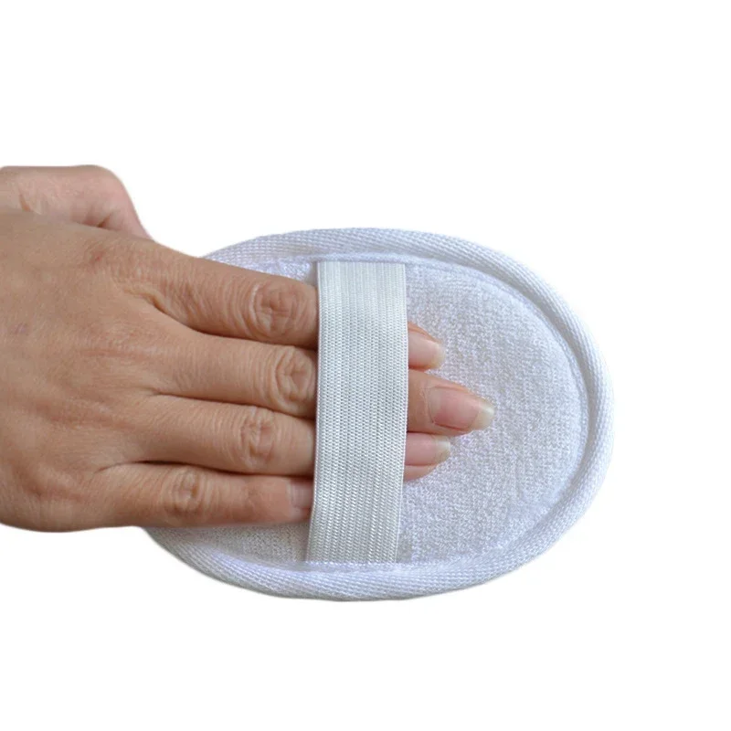 Natural Loofah Body Scrubber ฟองน้ําอาบน้ําแปรงขัดผิวเซลลูไลท์ Luffa พัฟ Washcloth Bodys Treatments Bath เครื่องมือ