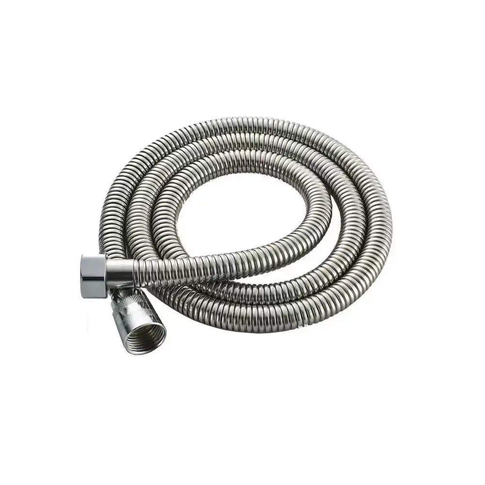 1 m/1,5 m/2 m G1/2 Zoll Edelstahl Flexibler Duschschlauch Lange Badezimmer Dusche Wasserschlauch Verlängerung Sanitär Rohr Zugrohr