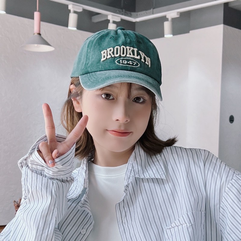 Brooklyn Gorra de béisbol con alfabeto Gorra de béisbol de vaquero