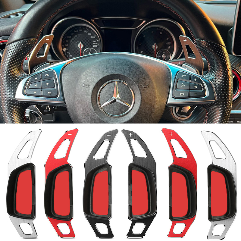 Auto Stuurwiel Paddle Shifter Versnellingspook Uitbreiding Voor Mercedes-Benz A C Klasse W177 sedan V177 A180 a180d A200 A250 W205