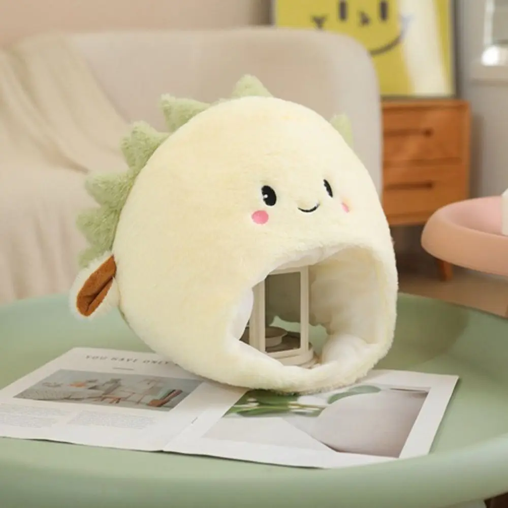 Headgear Stuffed Doll Plush Durian Hat Warm Thick Plush Hat Toys Ins Collection Durian Plush Cap Car Decor