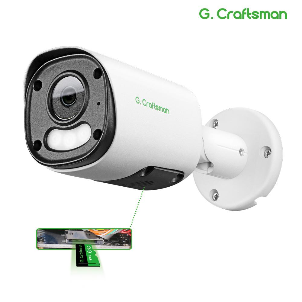 Система видеонаблюдения G.Craftsman IP камера XMeye YU 6MP POE с поддержкой TF-карты