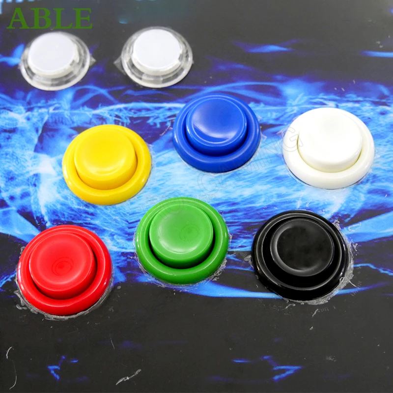Mandoアーケードプッシュボタンジョイスティック,2プレーヤー,USB,エンコーダ,コンピューター,rasberry pi,happ,キャビネット