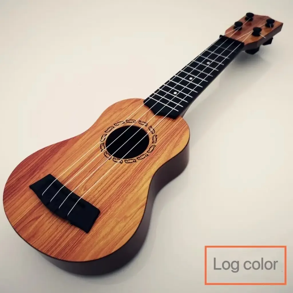 Brinquedo de guitarra infantil, pode ser usado para tocar instrumentos elementares com pás, Yukrili, brinquedos musicais, 35cm