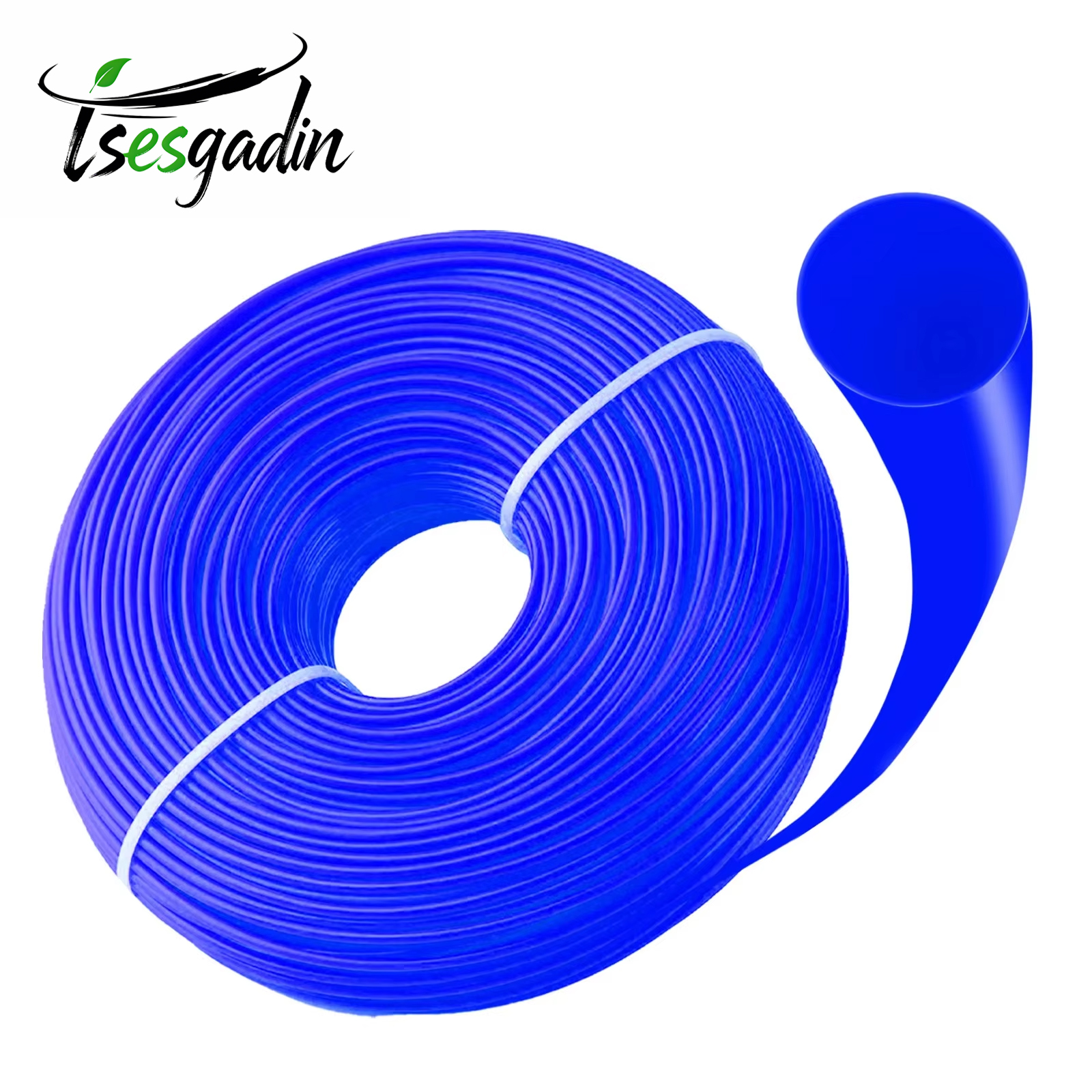 TSES1,6 ~ 4,0 мм x 100 м нейлоновая триммерная леска, кусторез, веревка, газонокосилка, кусторез, триммер для травы, круглая леска