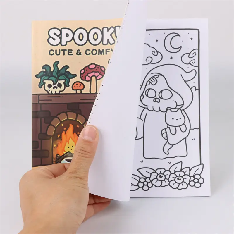 Weird Little Cuties: A Coloring Book for Adults And Teens Featuring Cute Creepy Creatures for Relaxing During Cozy Hygge Moments