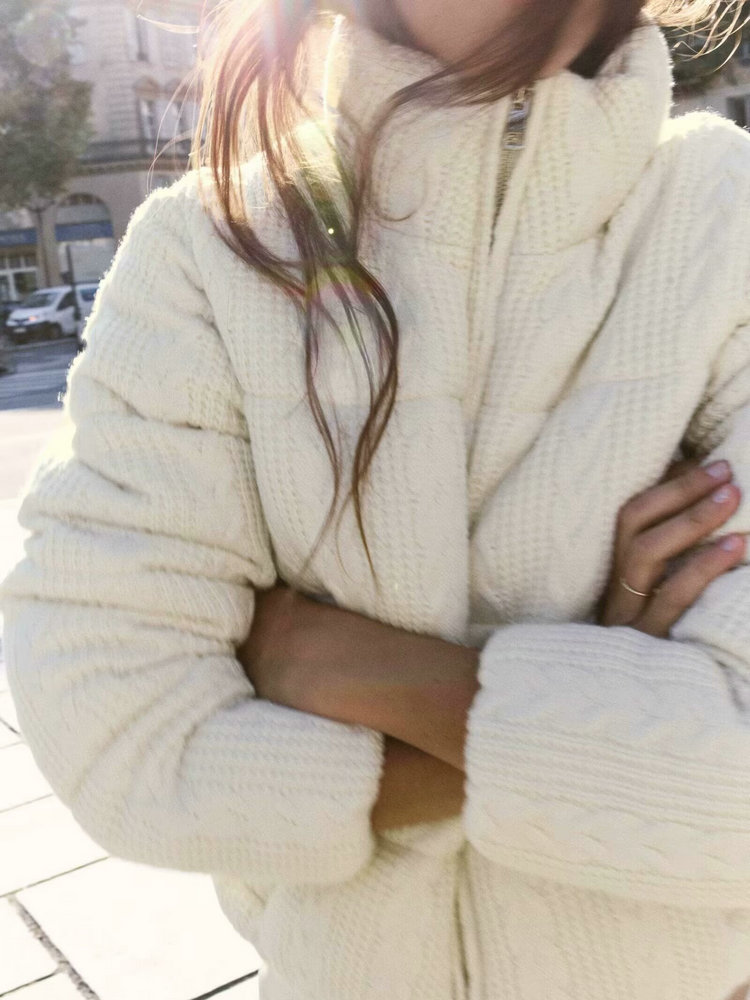 Женские роскошные зимние стеганые пальто с широкой талией бежевого цвета винно-красного цвета, женские элегантные вязаные утепленные куртки высокого качества, парки