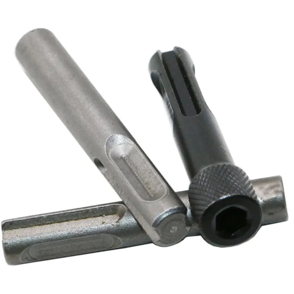 3PC Zwei Gruben Zwei Slots SDS Interne Sechseckige Verlängerung Hülse Elektrische Hammer Schlagbohrmaschine Bit Umwandlung Joint Werkzeug set