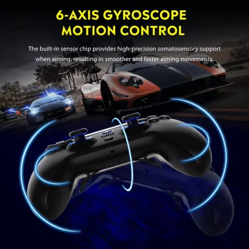 Nuevo controlador de juego inalámbrico Qrd Spark N5 para ps5 Ps4 Ps3 Ios Android PC efecto Hall efecto de vibración Gamepad PlayStation 4 juego