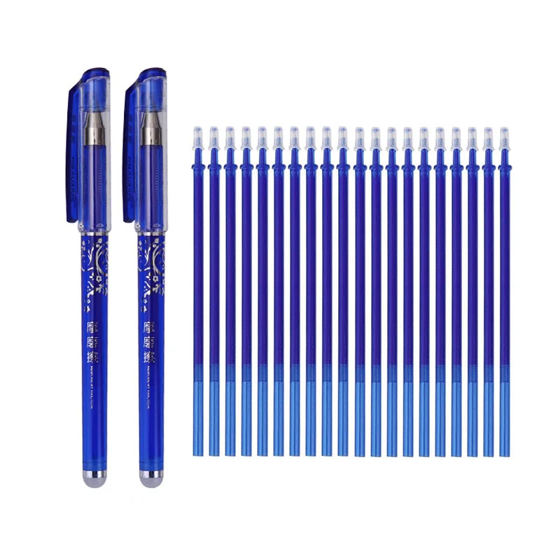 0.5Mm Xong Xóa Được Gel Bộ Bút Màu Xanh Đen Đỏ Nạp Mực Cần Kawaii Bút Có Thể Giặt Tay Cầm Học Vật Dụng Văn Phòng Viết văn Phòng Phẩm