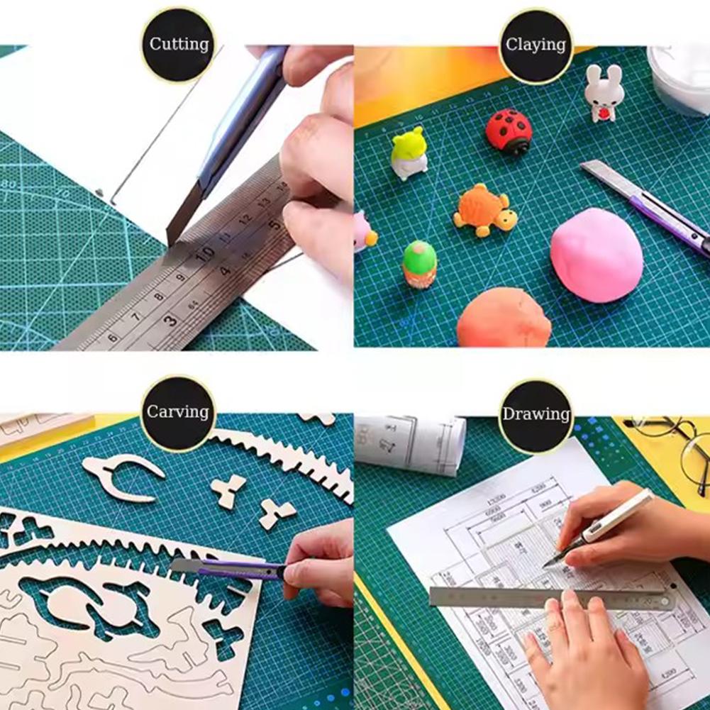 A3/A4/A5 Multifunction Cutting Mat Diy Handicraft Art Engraving Board Paper Carving Pad High Toughness Sewing Craft Tool