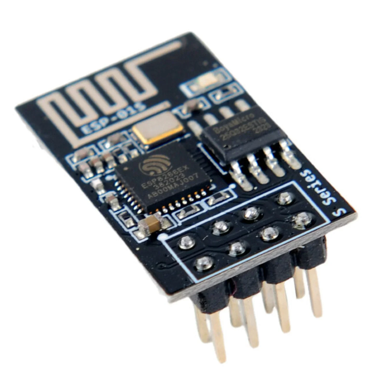 ESP-01S ESP8266 Модуль беспроводного последовательного приемопередатчика Wi-Fi 4 МБ Flash 3,3 В Модуль Wi-Fi, совместимый с Ar-duino IDE 1/2/5/10/20/100