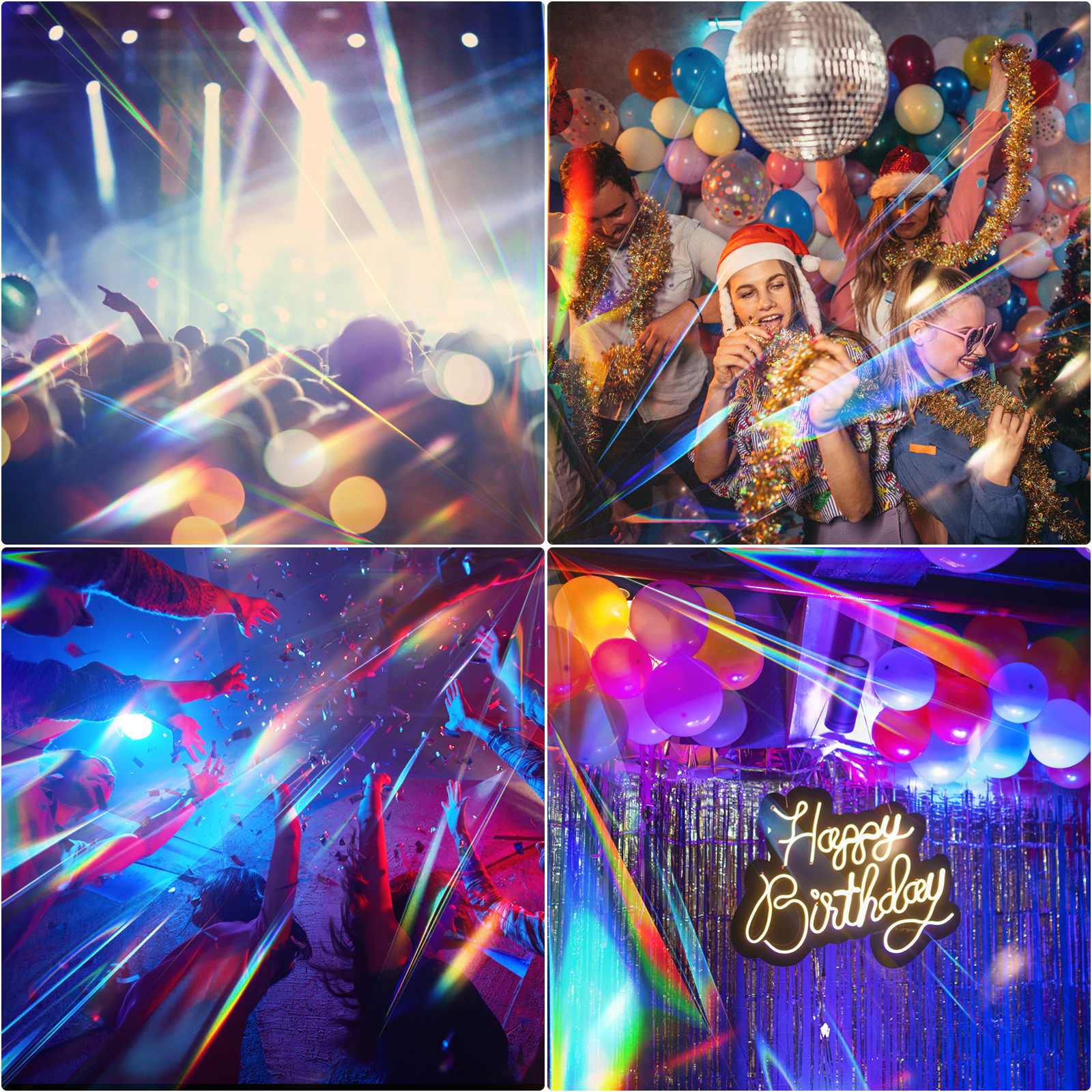 U'King-luces de soporte combinadas, luz Par LED RGBW de 60W, luz de escenario controlada por DMX para DJ, discoteca, conciertos, boda, fiesta de cumpleaños