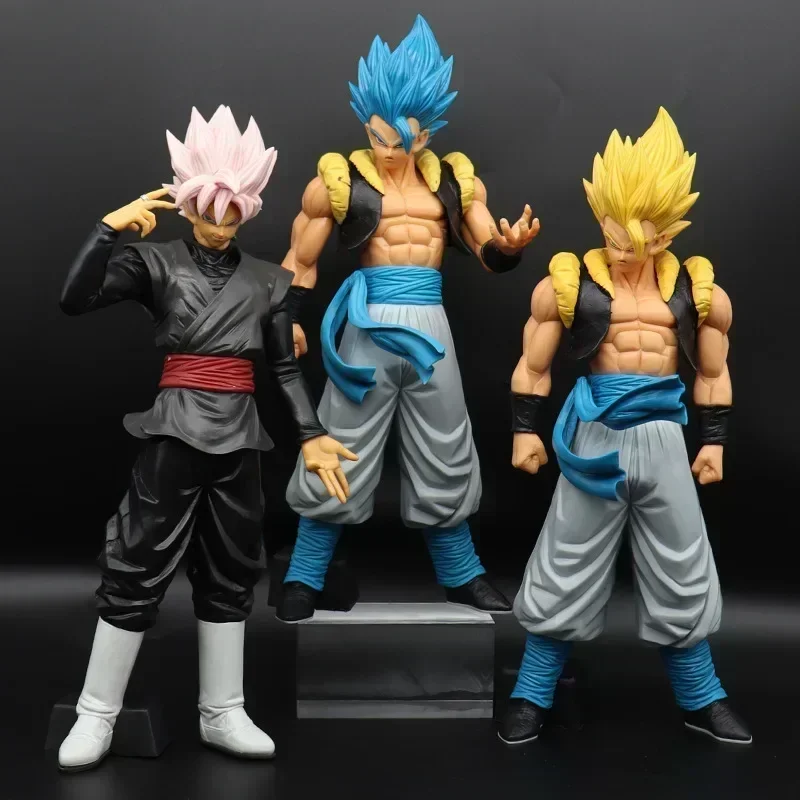 หุ่นดราก้อนบอลรูปผักโกคูตุ๊กตาขยับแขนขาได้ของเล่นจำลอง PVC ของขวัญสำหรับเด็กรูปปั้นเครื่องประดับด้านหน้า