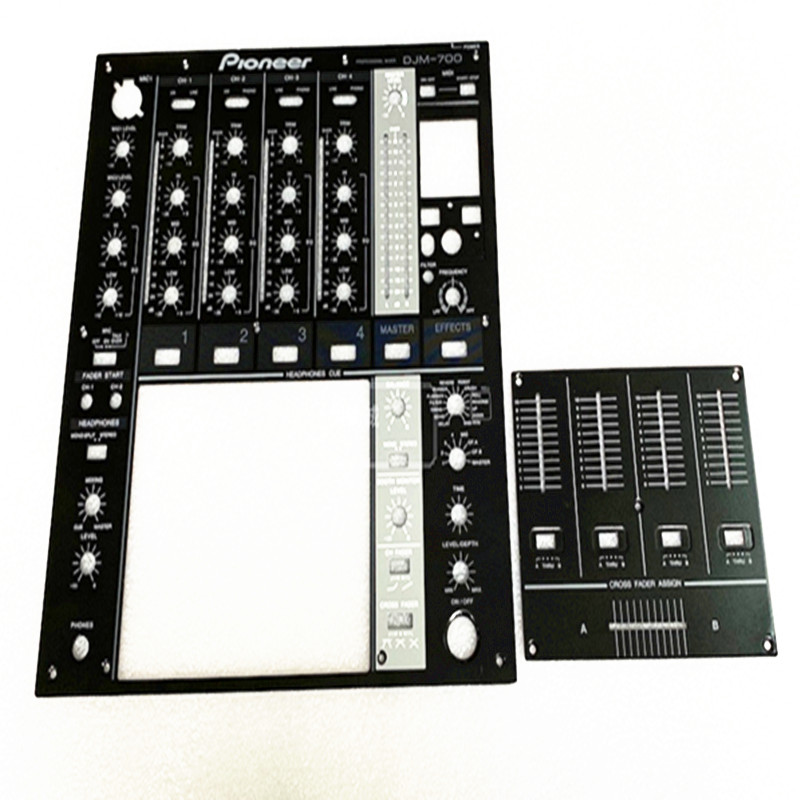 DJM-700โลหะแผงควบคุมสีดำ Faceplate ForPioner DNB1153 DNB1155แบรนด์ใหม่สต็อกในสำนักงานโกดัง