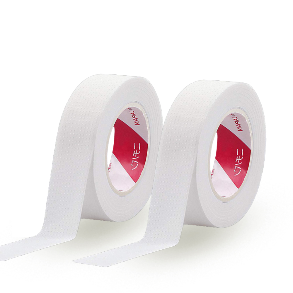 2/3 Rolls Japanese Insulating Tape for Eyelash Extension Lint Free Breathable Non-woven Tape Under Eye Pads Paper Eyelash Patch