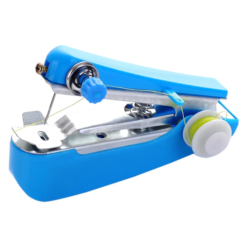 Thuis Handheld Naaimachine Draagbare Outdoor Reizen Kleding Stoffen DIY Stiksels Naaigereedschap Mini Handmatige Stitch Handwerkmachine