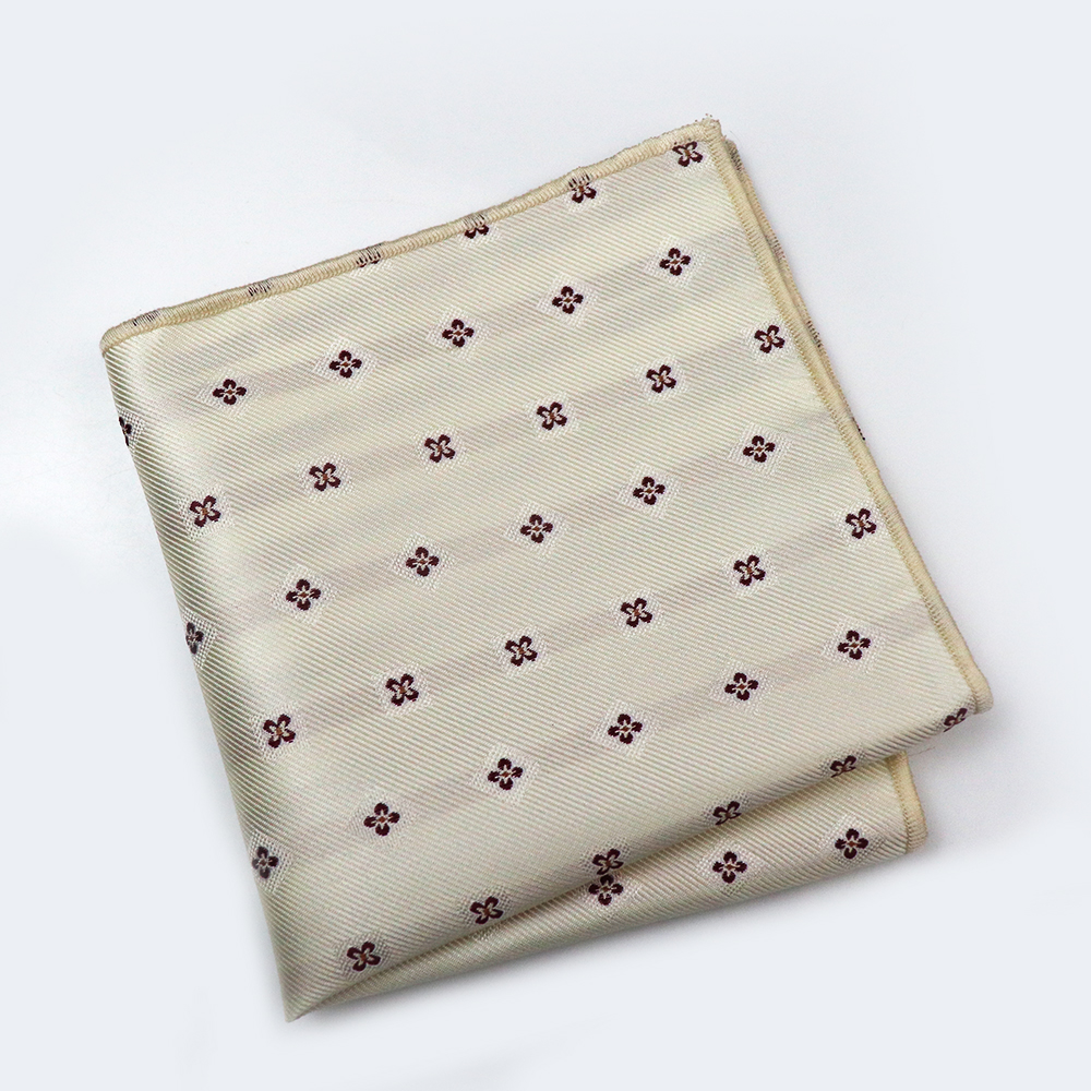 男性用スクエアポケット,ポリエステル生地,ハンカチ,カーキ,ペイズリー,タキシード,結婚披露宴用アクセサリー,新品,24cm