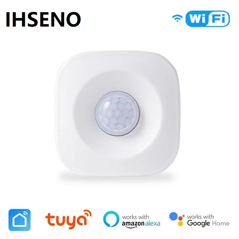 Tuya wifi inteligente pir sensor de movimento detector sensor de movimento vida inteligente app sistema automação residencial sem fio via alexa google casa