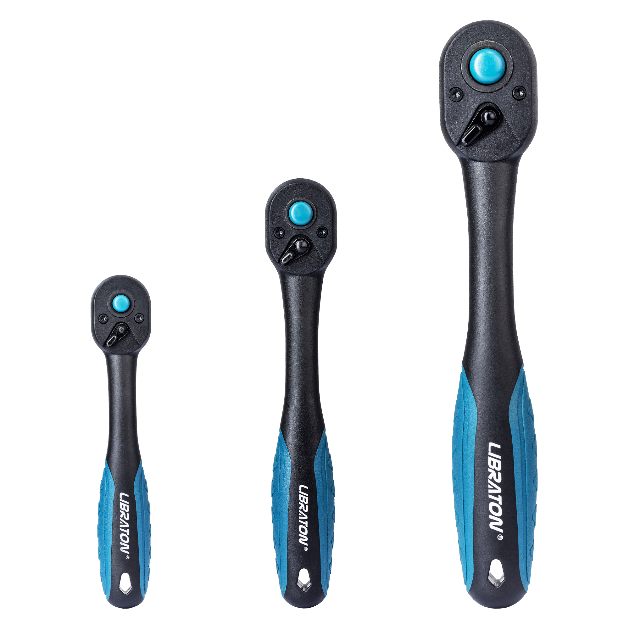 LIBRATON Ключ с трещоткой с 72 зубьями, быстроразъемная трещотка, двусторонняя ручка 1/4 дюйма, 3/8 дюйма, 1/2 дюйма, инструмент для авторемонта, инструменты для домашнего самостоятельного изготовления